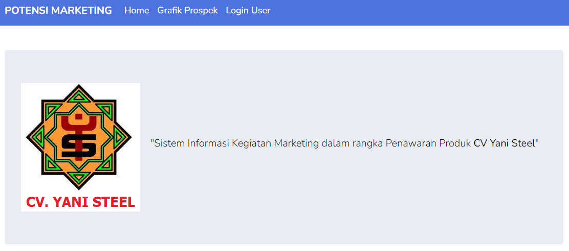 Sistem Potensi Marketing