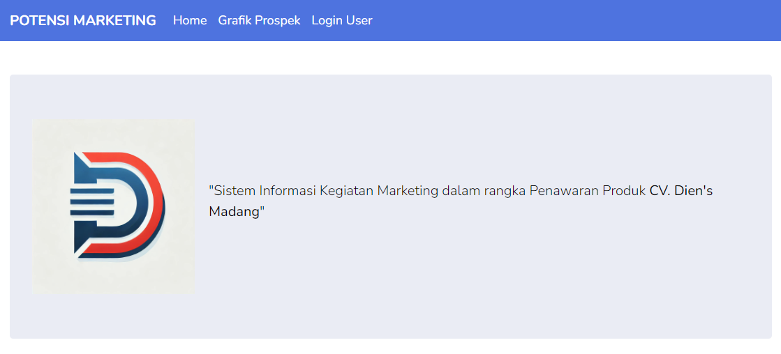 Sistem Potensi Marketing