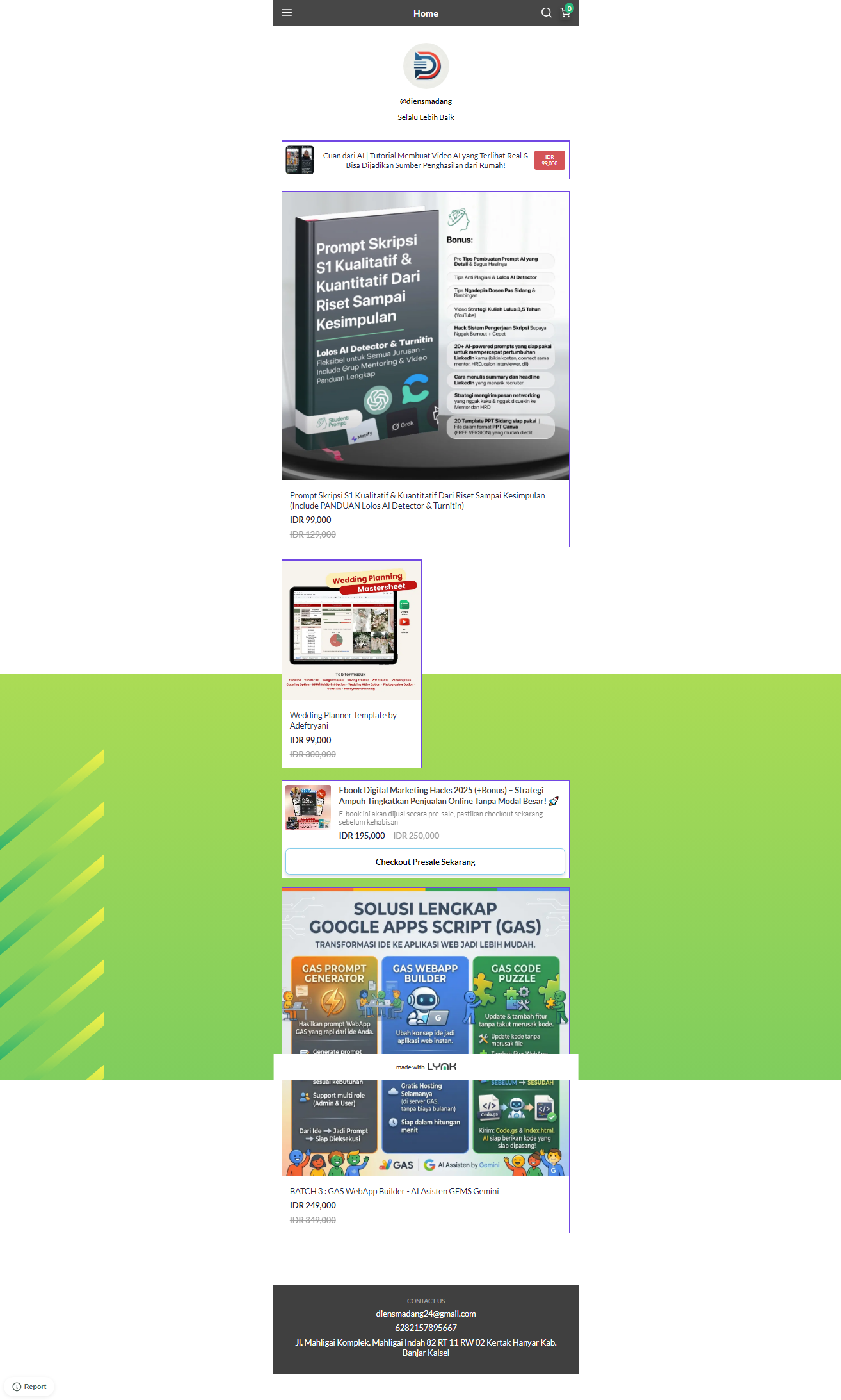 Tools Referensi & Pendukung Aktifitas